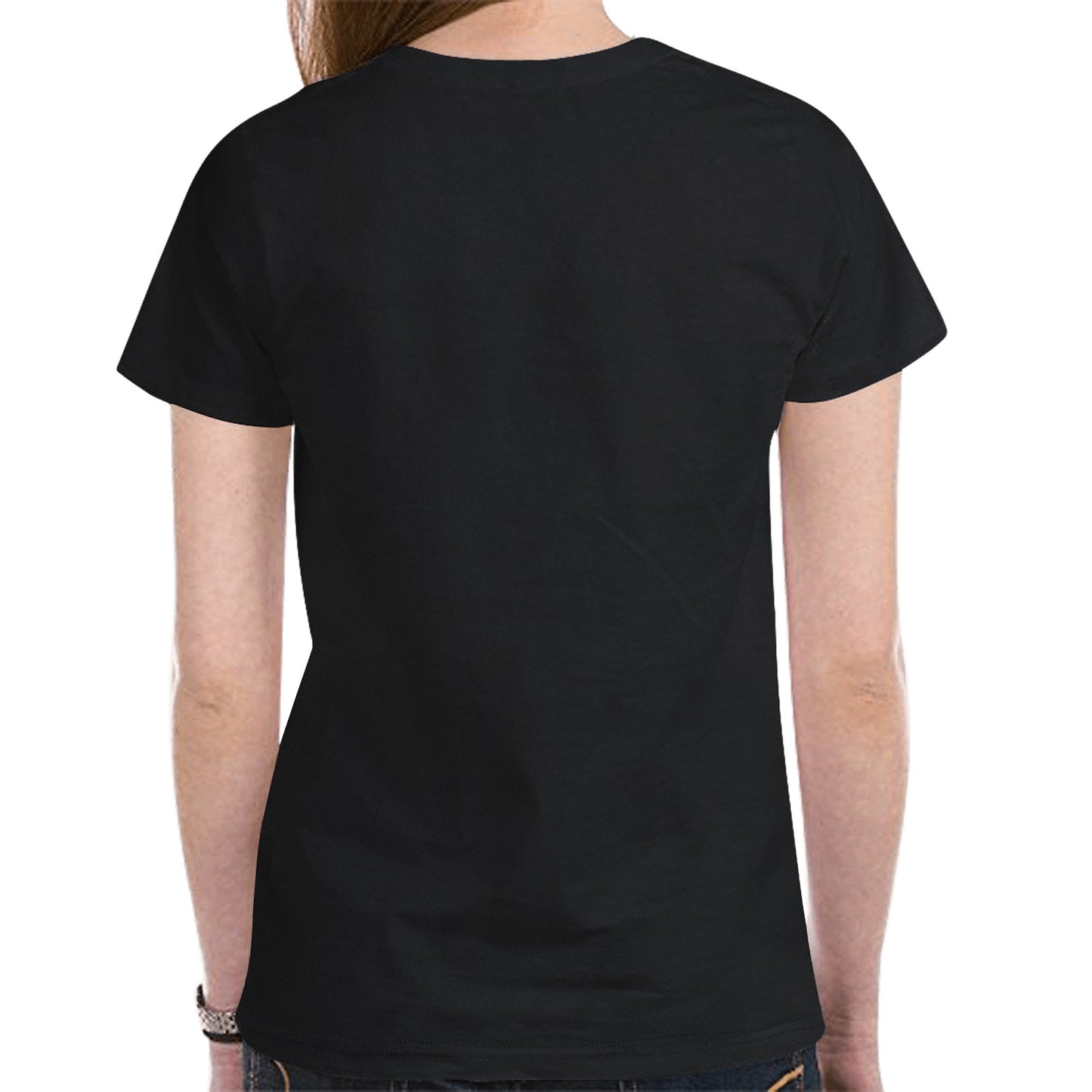 Camiseta Alicia en el País de las Maravillas NEGRA