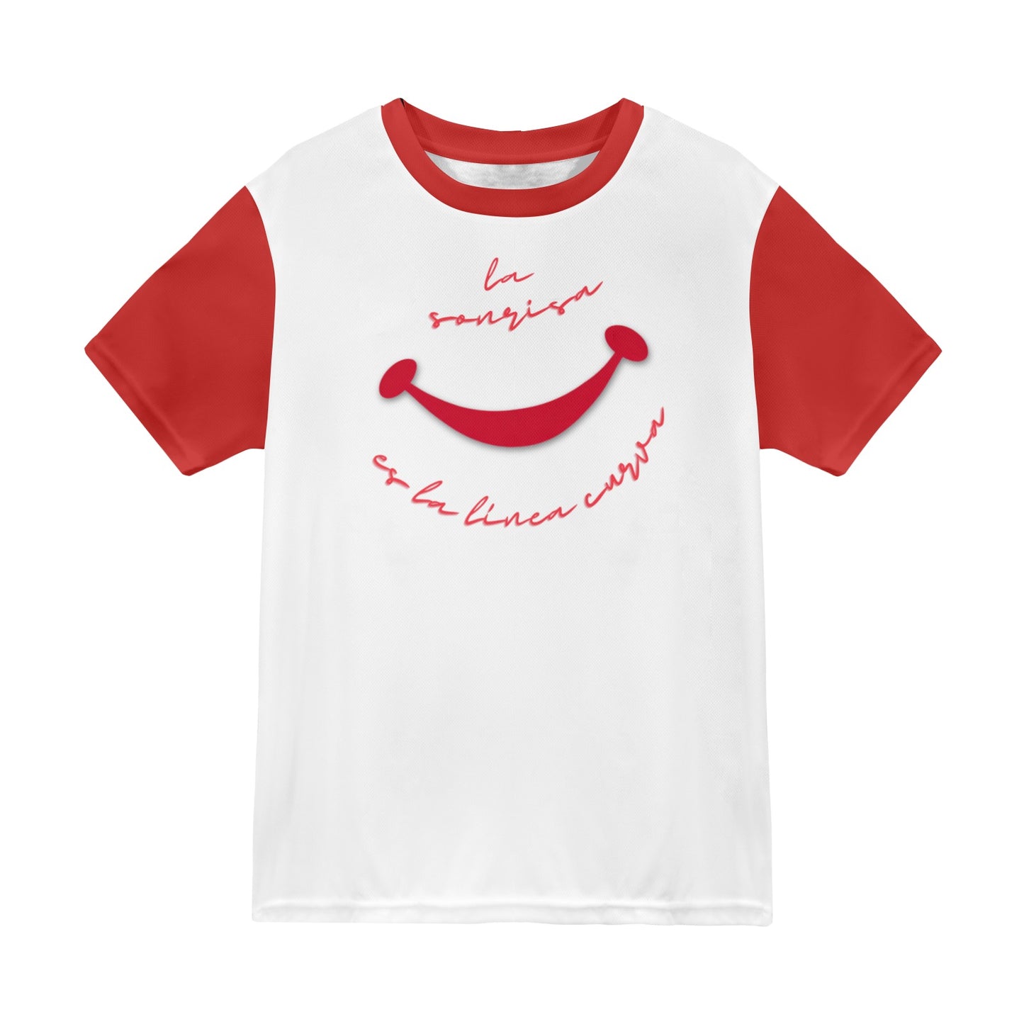 Sonrisa endereza todo BLANCA New All Over Print T-shirt for Men (Model T45)