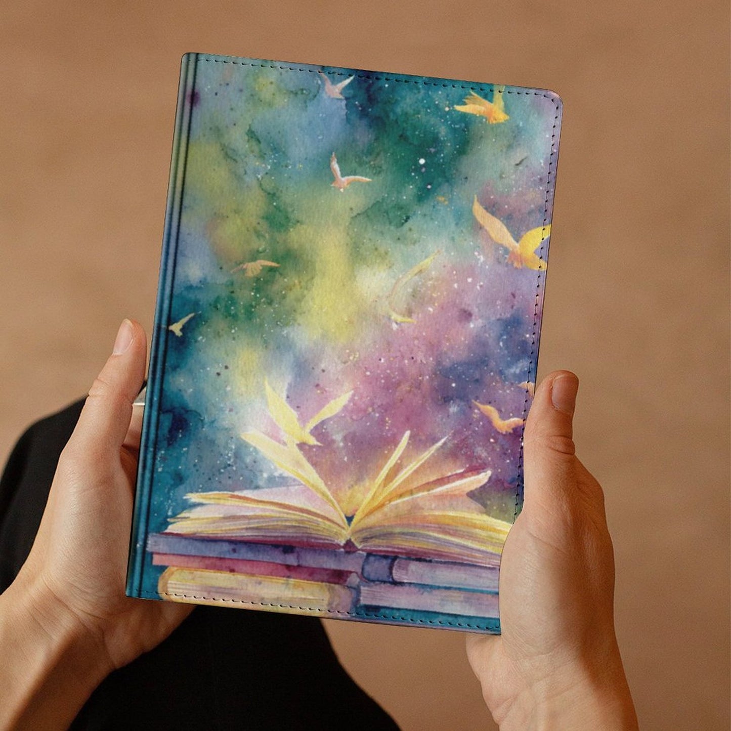 Cubierta de cuaderno personalizado Lecturas (A5)