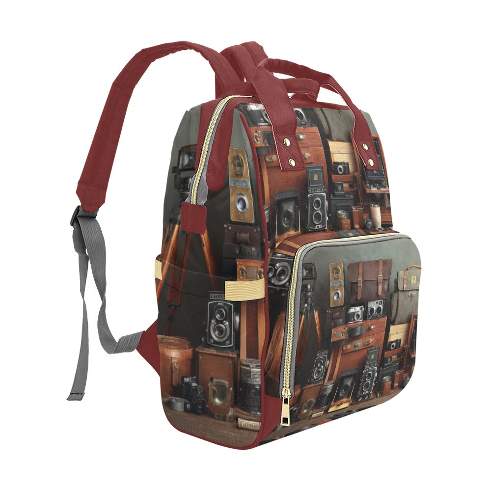 Mochila Vintage “Shutter Explorer” – Aventura, estilo y fotografía en tu espalda