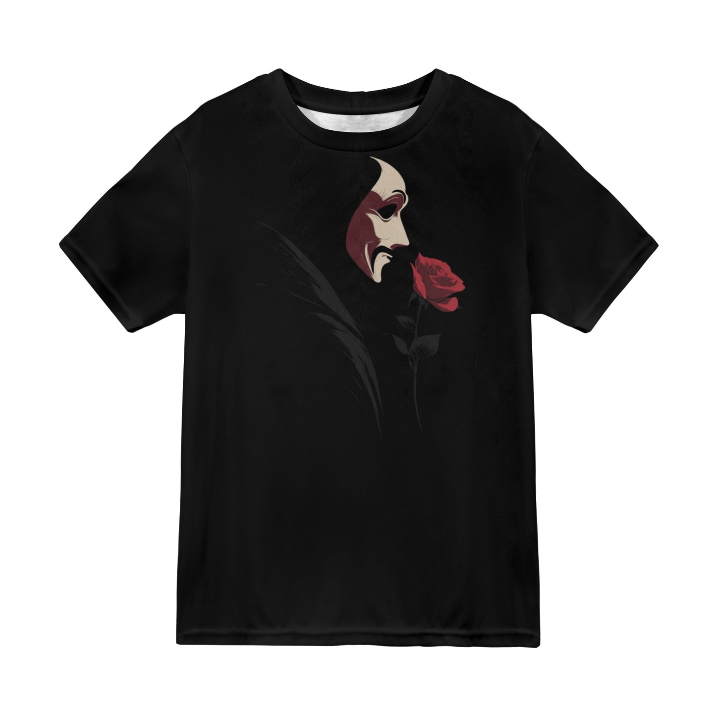Camiseta Fantasma de la Ópera NEGRA