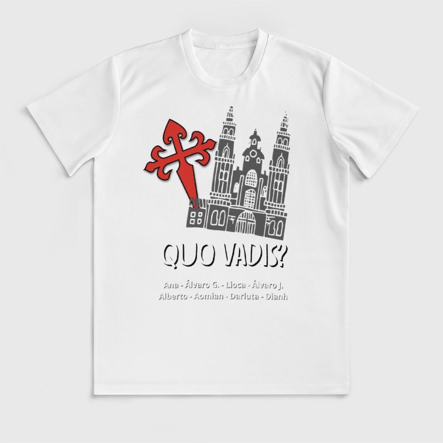 Camiseta con estampado completo