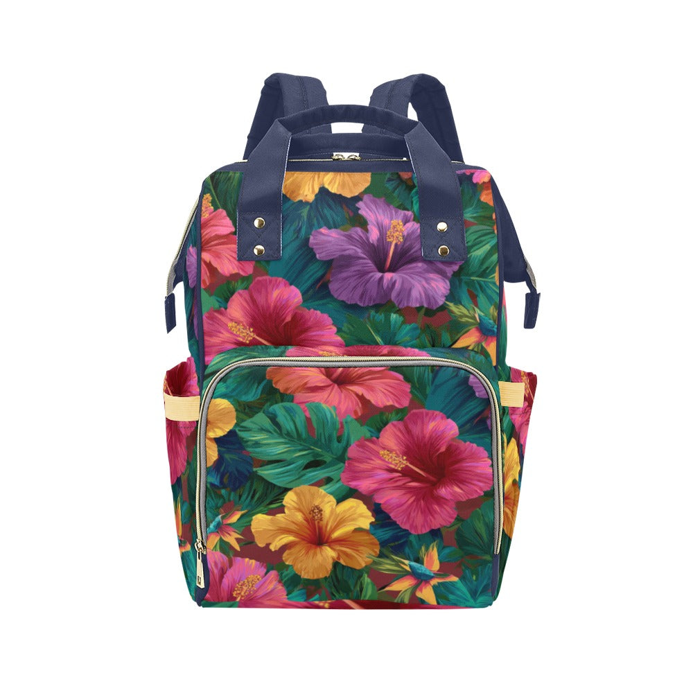Mochila “Aloha Bloom” | Flores tropicales, energía positiva y mucho estilo