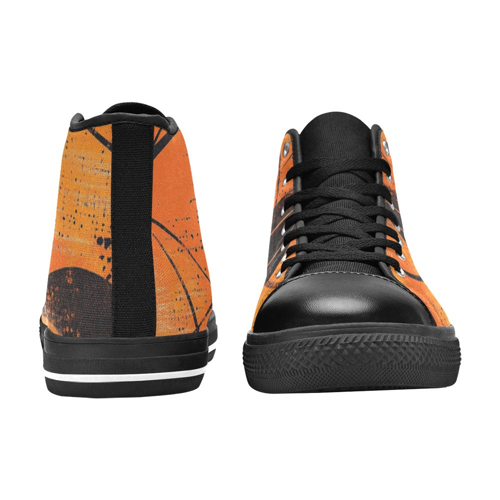 Lonas Basket Zapatos de lona de caña alta para hombre - 4 lados (modelo 017)