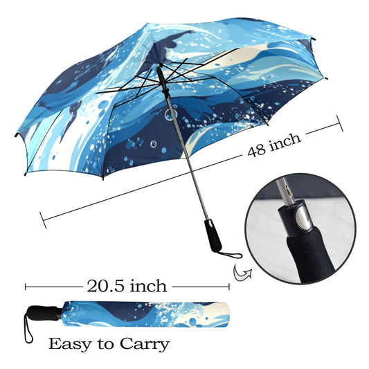 Paraguas marino Paraguas plegable semiautomático (modelo U12)