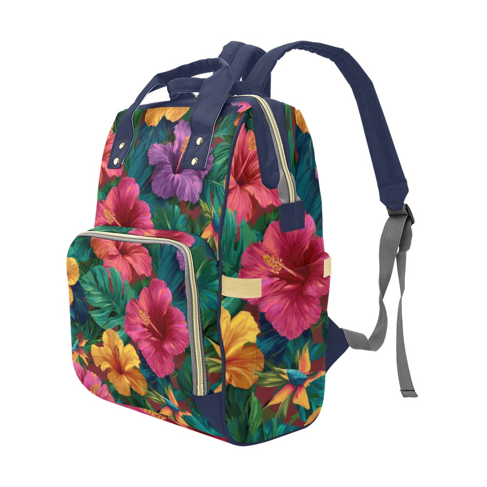 Mochila “Aloha Bloom” | Flores tropicales, energía positiva y mucho estilo