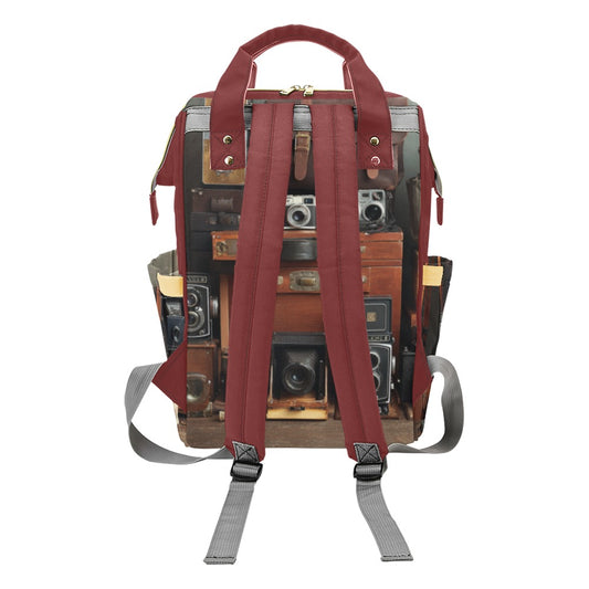 Mochila Vintage “Shutter Explorer” – Aventura, estilo y fotografía en tu espalda