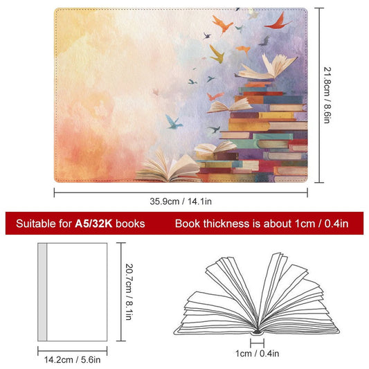 Cubierta de cuaderno personalizado Lectores (A5)