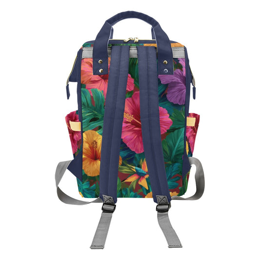 Mochila “Aloha Bloom” | Flores tropicales, energía positiva y mucho estilo
