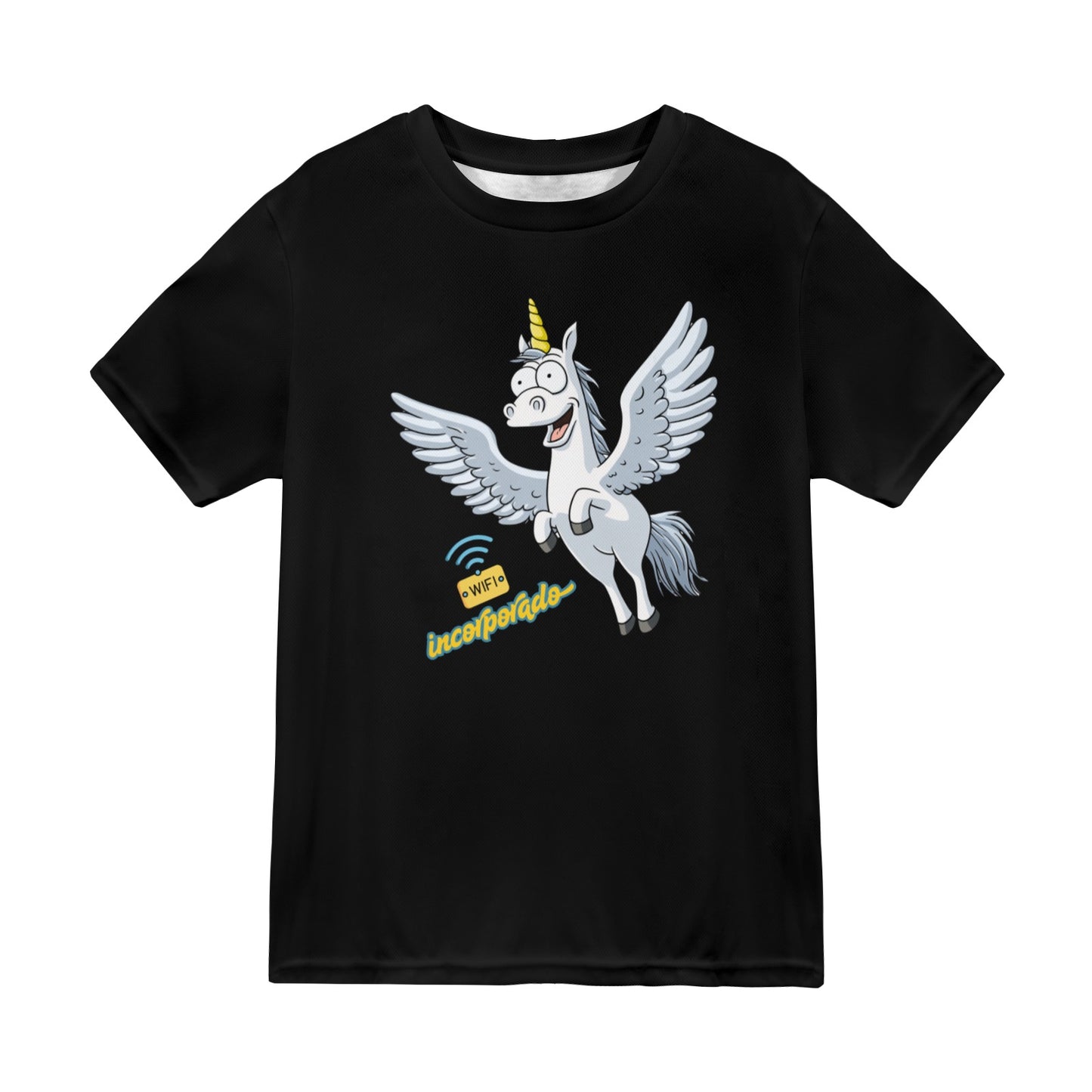Wifi incorporado Nueva camiseta con estampado integral para hombre (modelo T45)