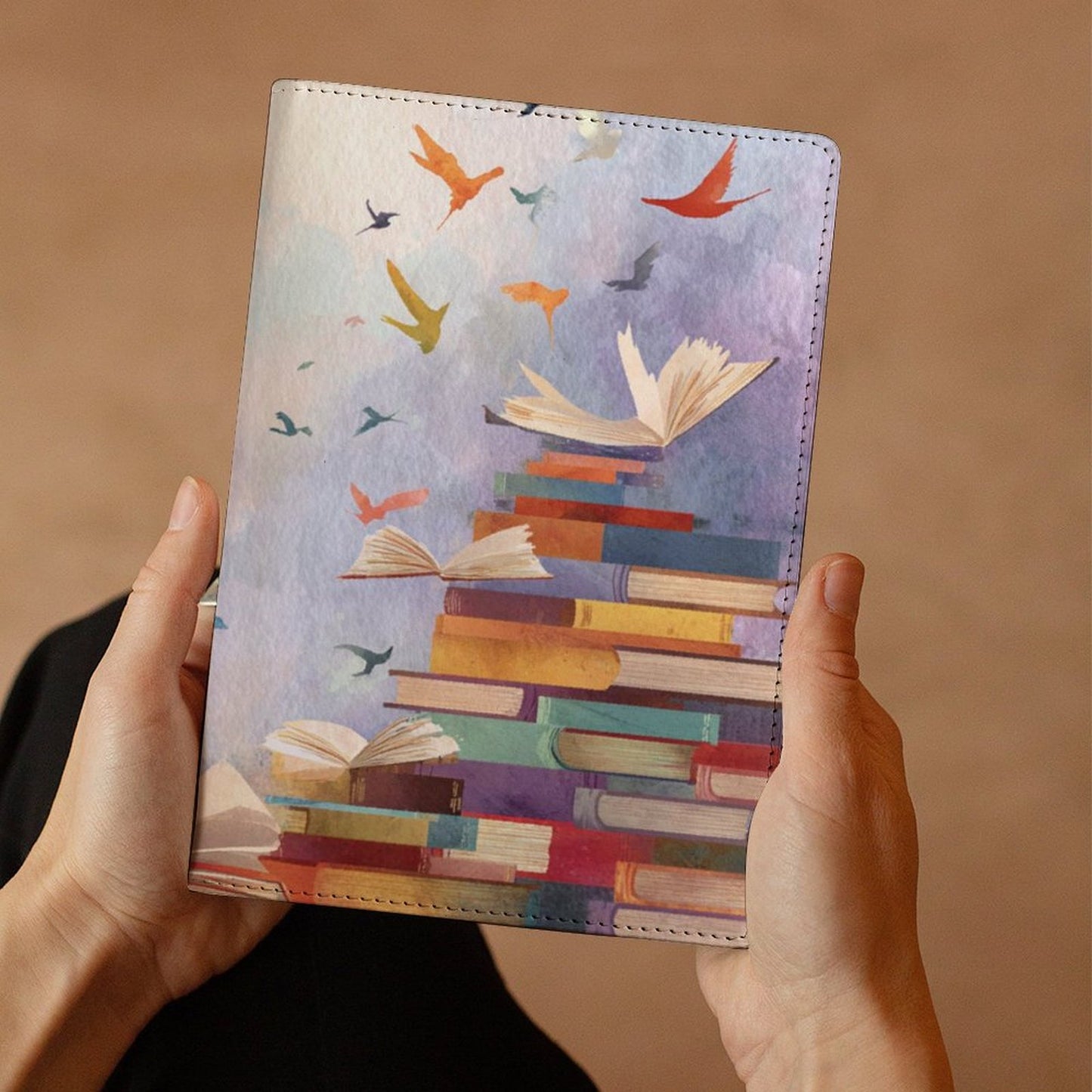 Cubierta de cuaderno personalizado Lectores (A5)