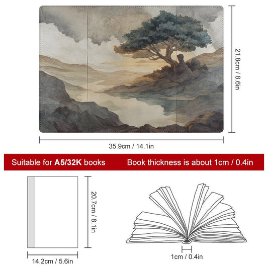 Cubierta de cuaderno personalizado estoica (A5)