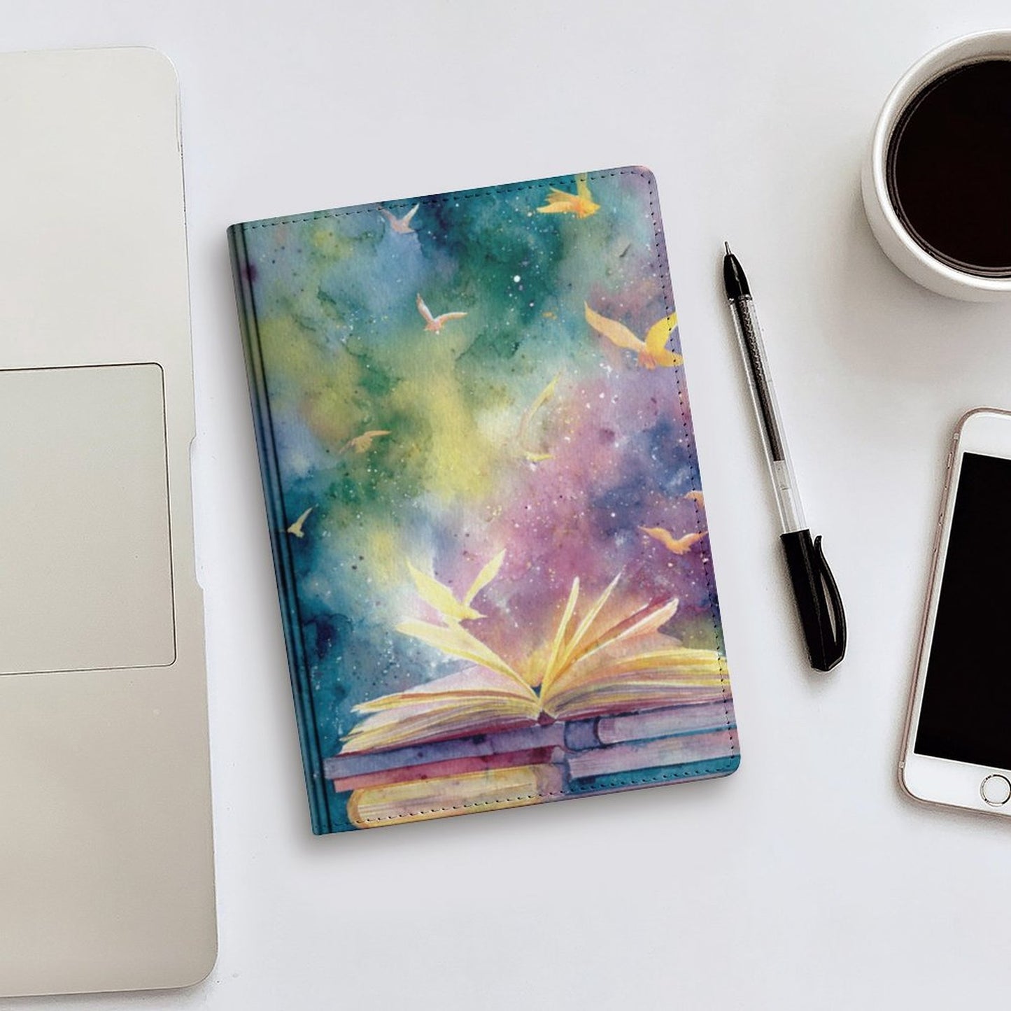 Cubierta de cuaderno personalizado Lecturas (A5)