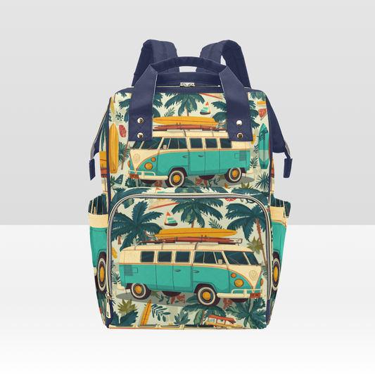 Mochila “Surf Trip” – Aventuras sobre ruedas y olas