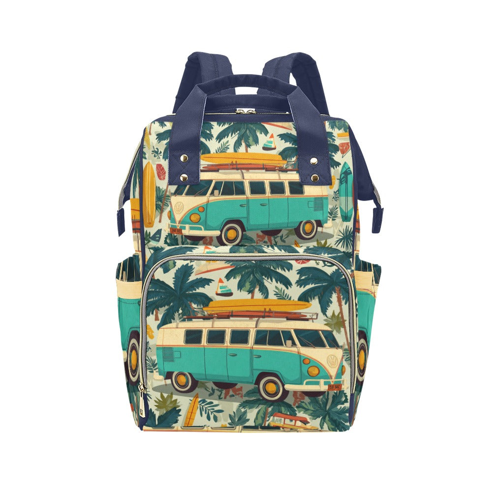 Mochila “Surf Trip” – Aventuras sobre ruedas y olas