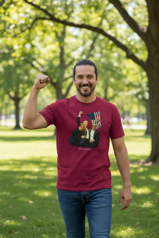 Camiseta de cuello redondo unisex clásica Trump Pensilvania