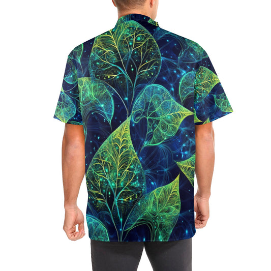Camisa “Hoja Cósmica” – Naturaleza en 4D