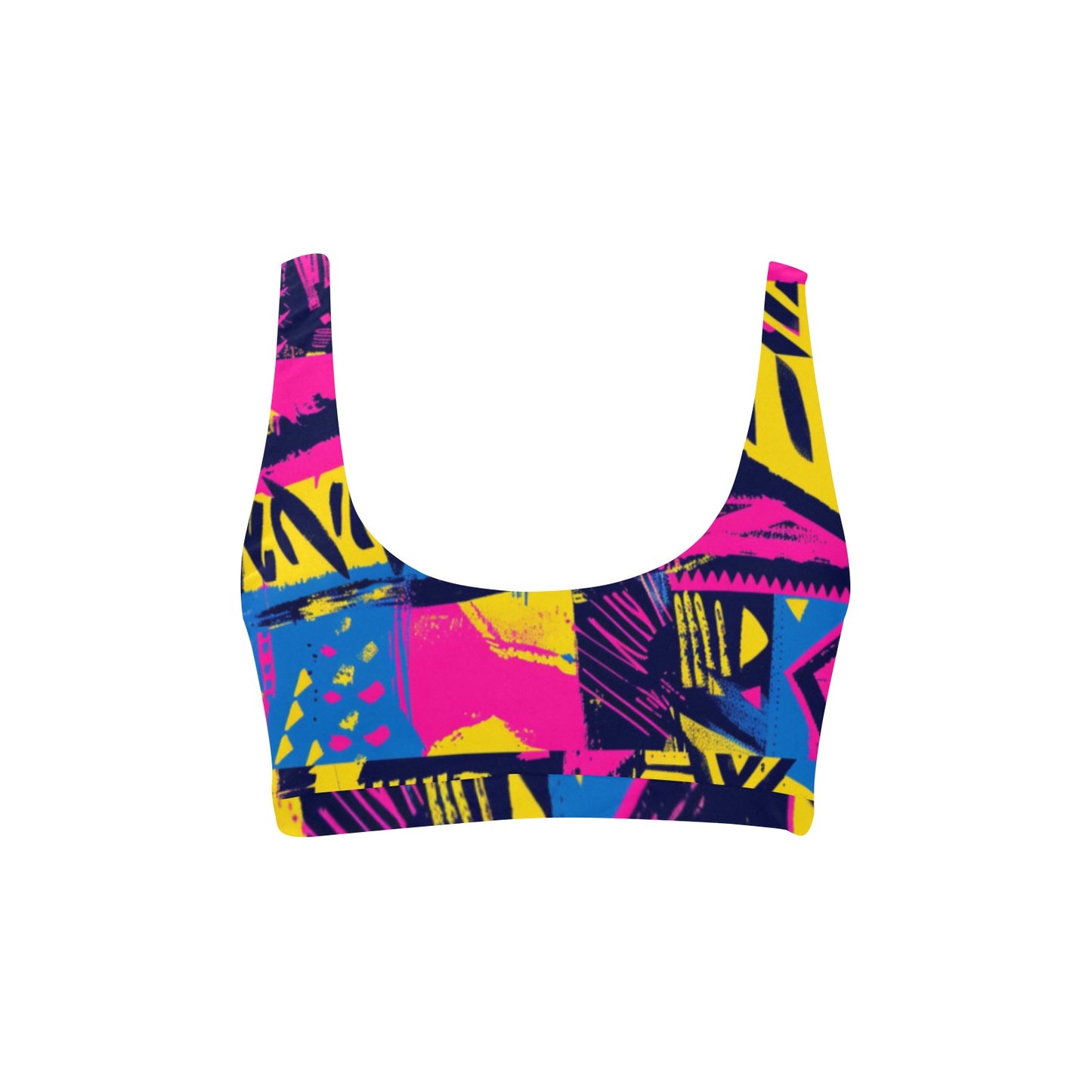 Sujetador deportivo grafiti Sport Bikini Top