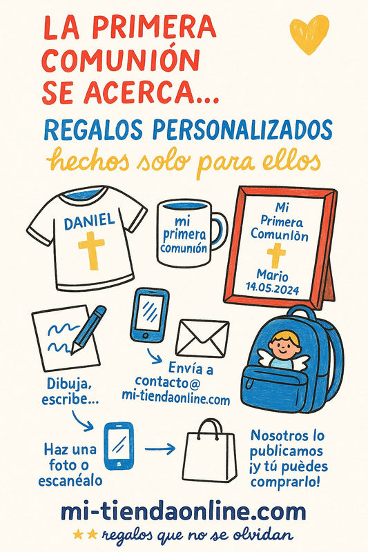 Comuniones Únicas: Personaliza tus Regalos y Recuerdos para un Día Inolvidable