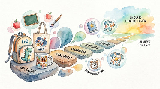Vuelta al cole con estilo: Regalos e ideas personalizadas para empezar el curso con ilusión