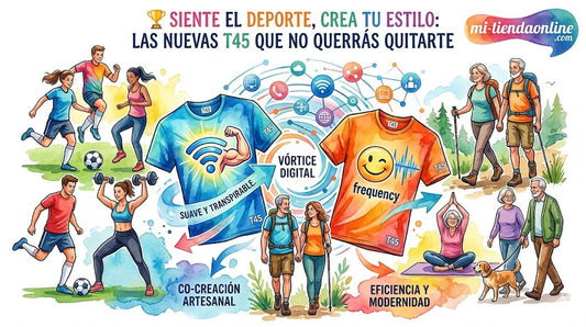 Siente el deporte, crea tu estilo: Las nuevas T45 que no querrás quitarte