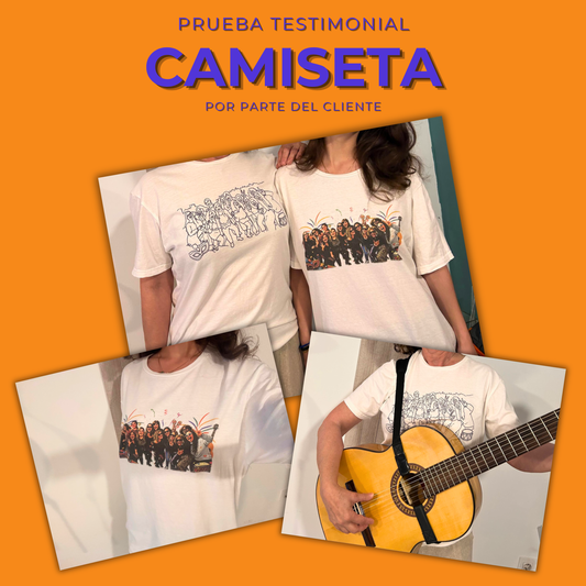 La camiseta Carnaval personalizada de Alicia: proceso creativo completo