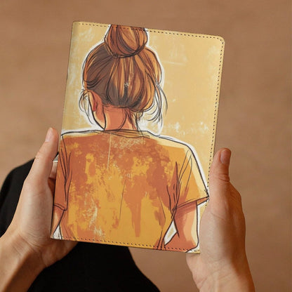 Cubierta de Cuaderno Personalizado Chica "Soy yo" (A5): Diseño Único