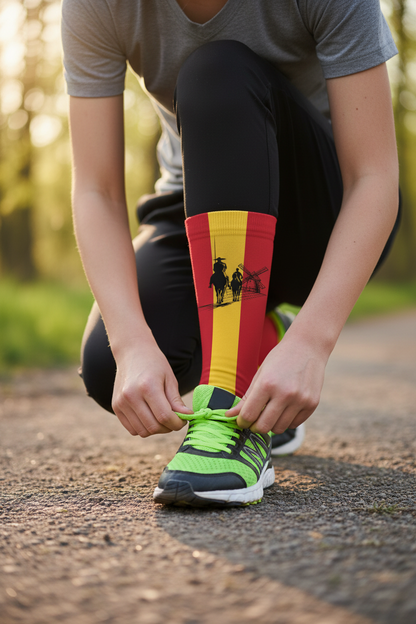 Calcetines Personalizados Don Quijote y Sancho España