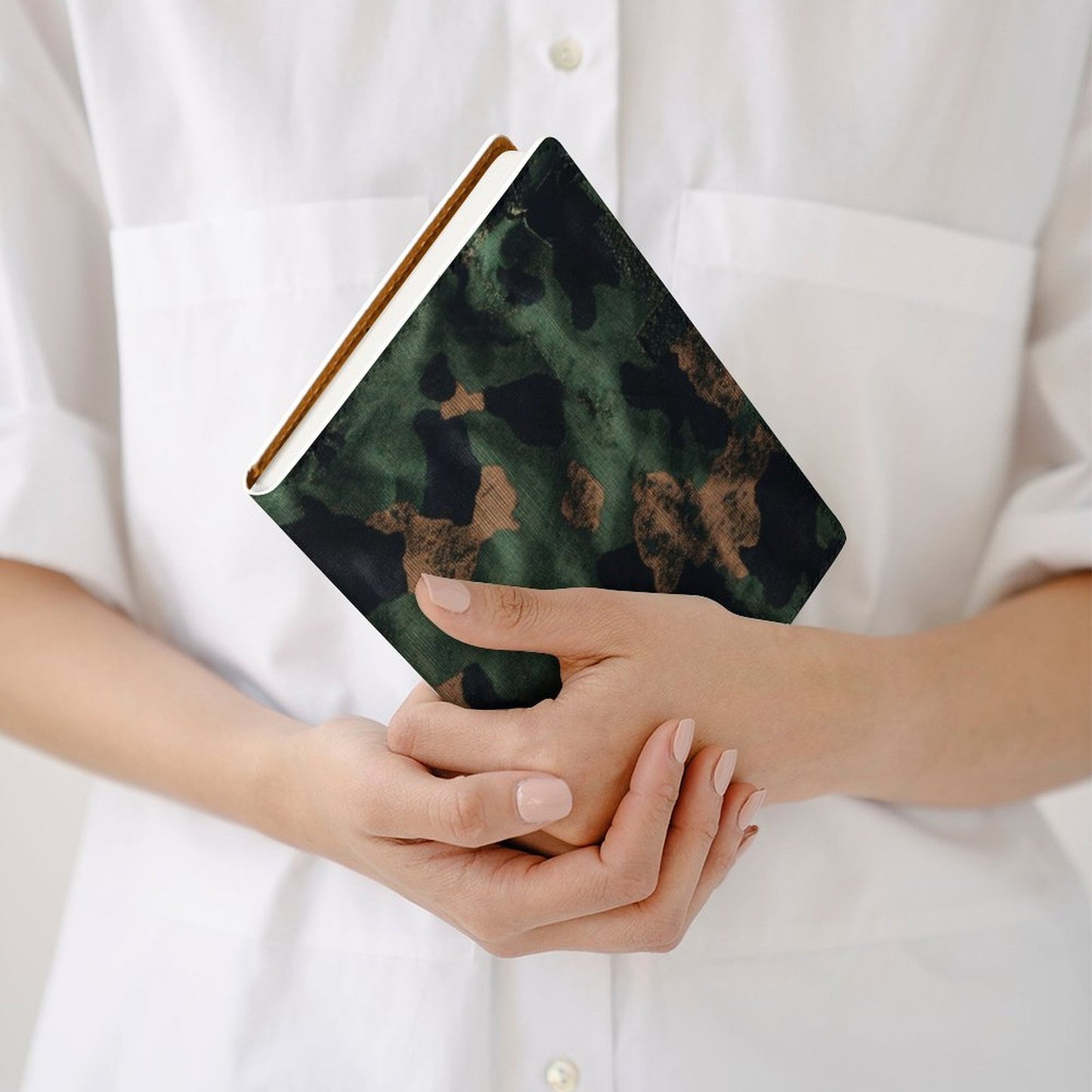 Cubierta de cuaderno personalizado militar (A5)