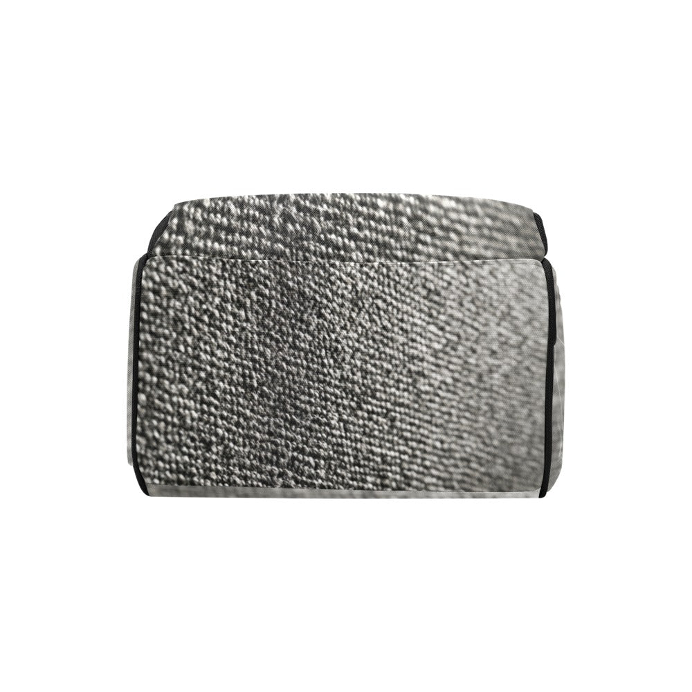 Mochila de Viaje Textura Tejida Efecto Rústico