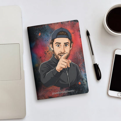 Cubierta de cuaderno personalizada “Espabila” – Inspirada en Antonini de Jiménez