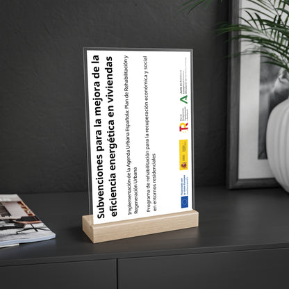 Metacrilato justificación Subvención