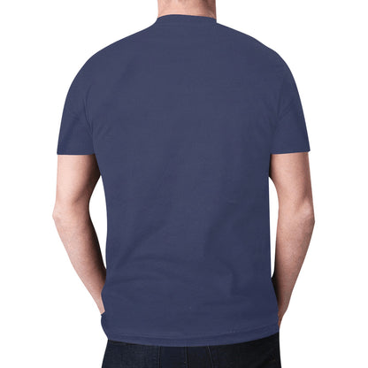 Amigos para siempre AZUL New All Over Print T-shirt for Men (Model T45)