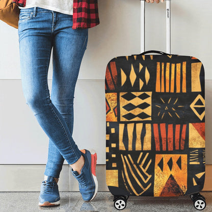 Funda Maleta Tribal (Mediana 22"-25"): Estilo Étnico y Durabilidad