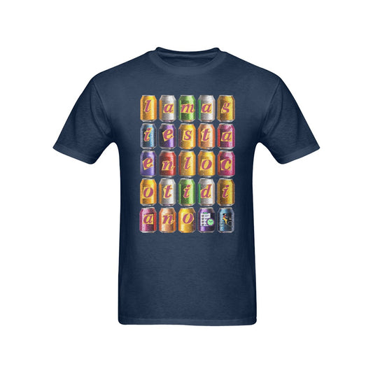 Magia cotidiano Camiseta para hombre en talla estadounidense (solo impresión frontal)