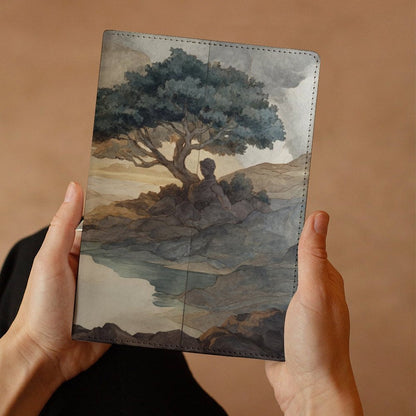 Cubierta de Cuaderno Personalizado Estoica (A5): Paz y Reflexión