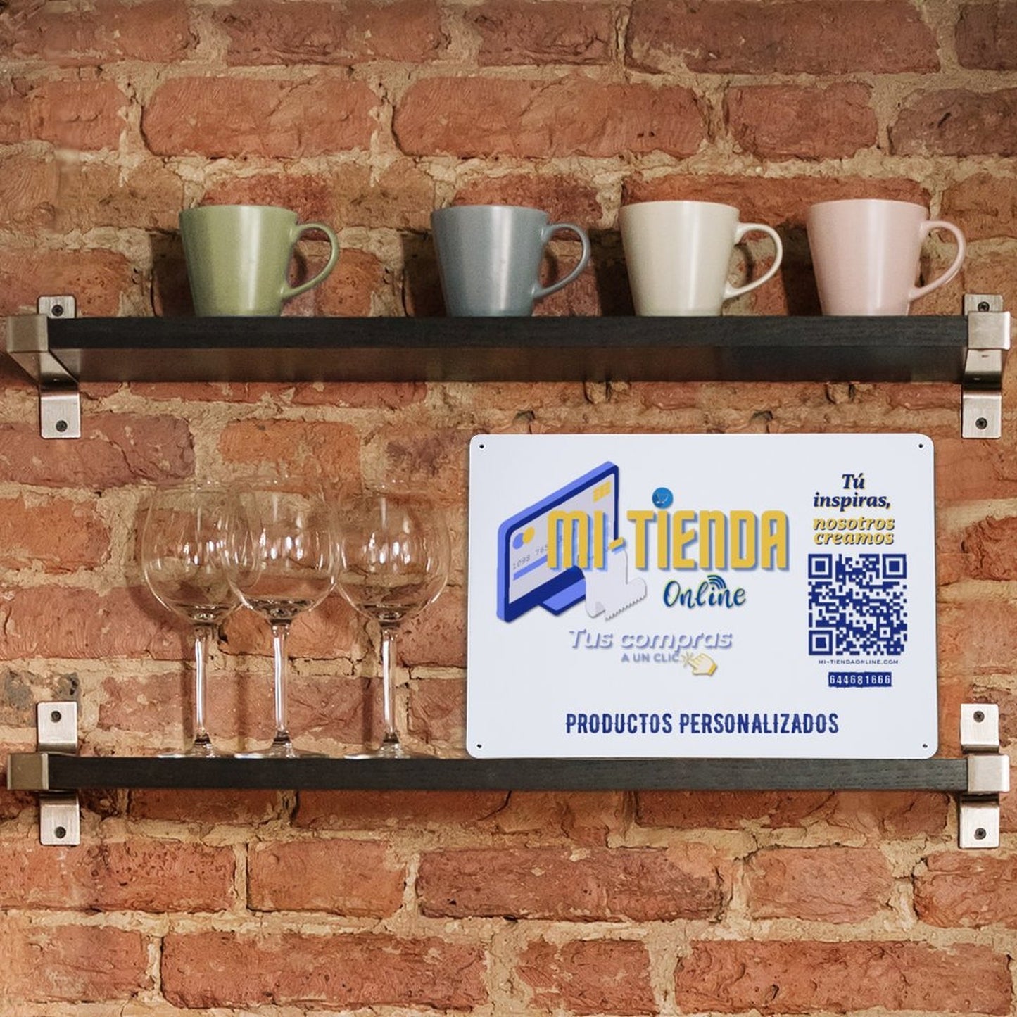 Cartel Metálico Personalizado de Aluminio para Exterior