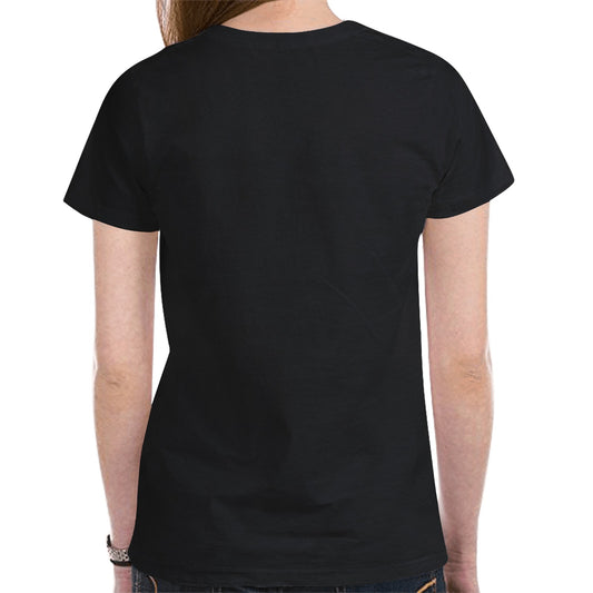 Camiseta Alicia en el País de las Maravillas NEGRA