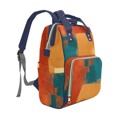 Mochila de Viaje Estilo Artístico Manchas de Colores