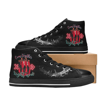 Lonas Toribios come together Zapatos de lona de caña alta para hombre