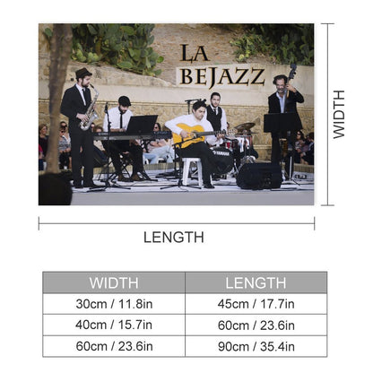 Póster autoadhesivo "La Bejazz" (horizontal)