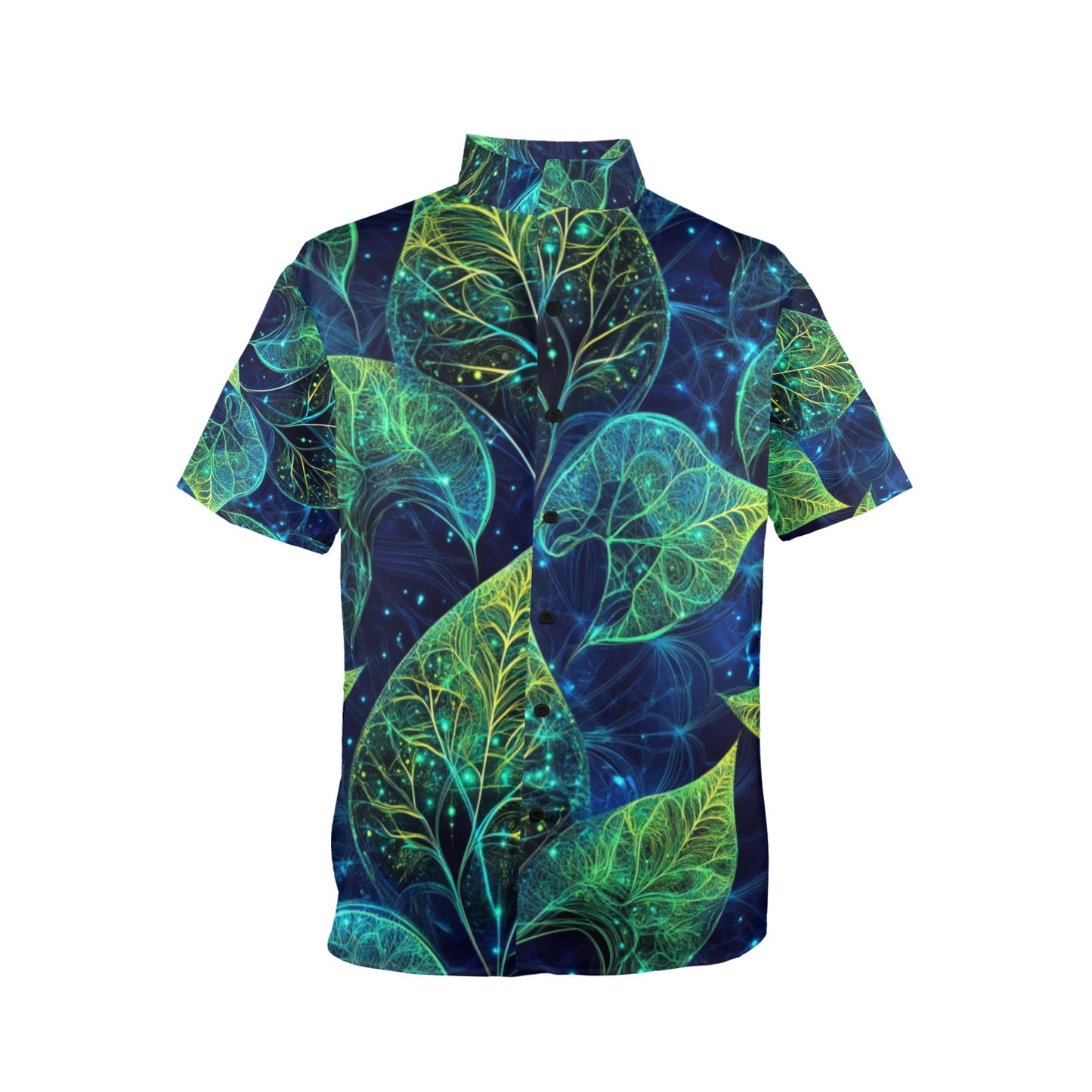 Camisa “Hoja Cósmica” – Naturaleza en 4D