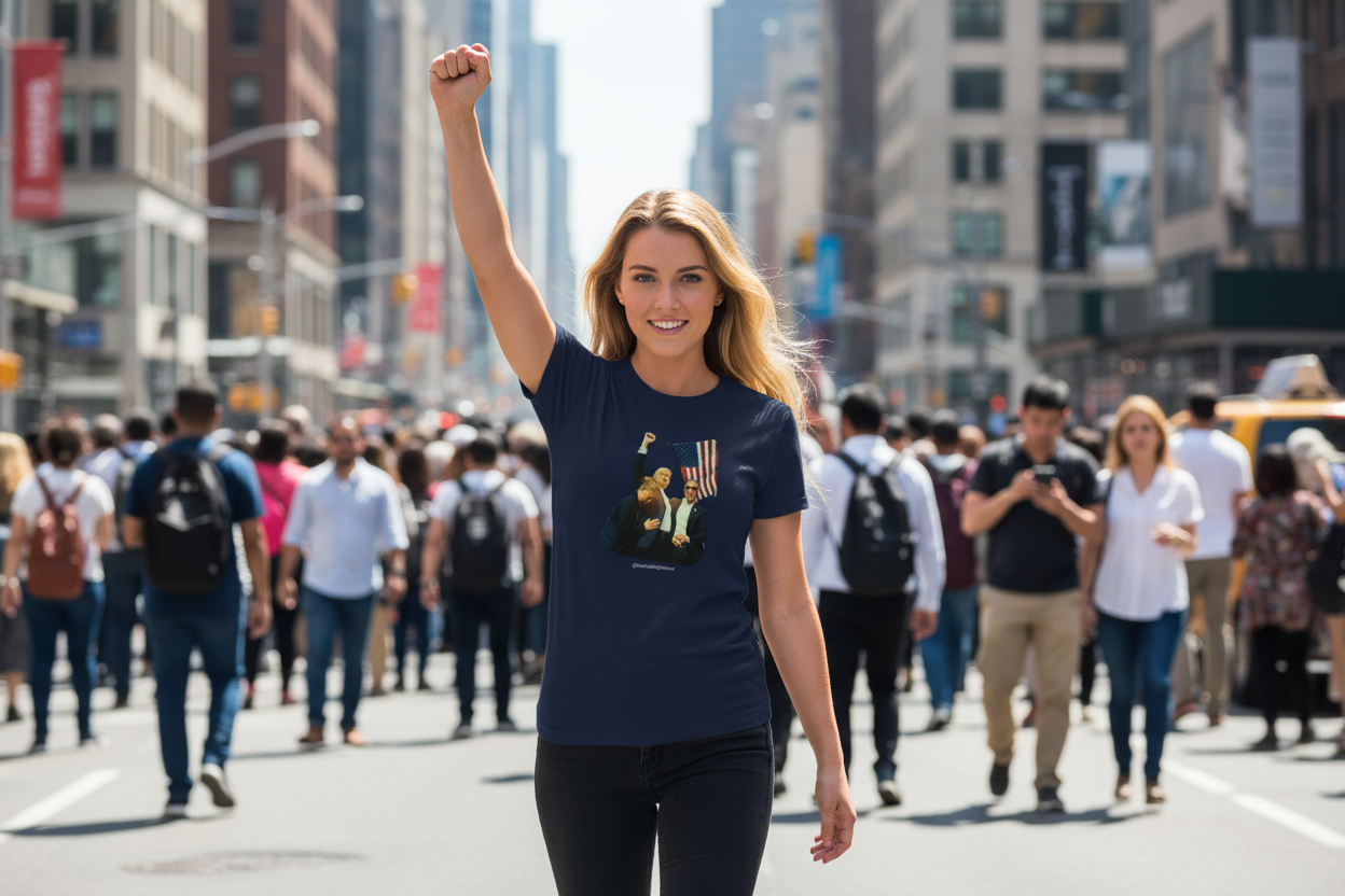 Camiseta de cuello redondo unisex clásica Trump Pensilvania