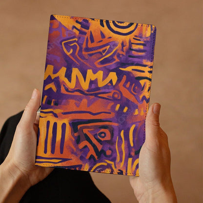 Cubierta de Cuaderno Personalizado "Tribal Vibe" | PU Premium A5