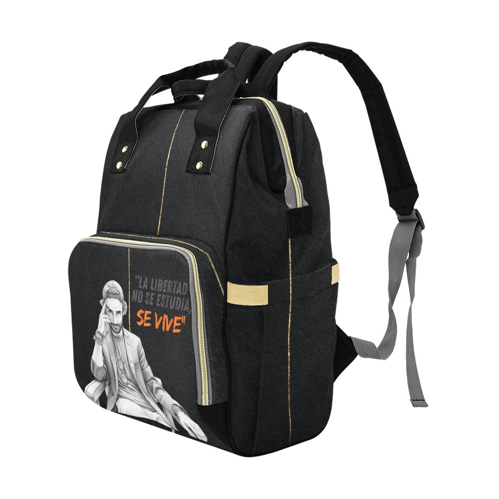 Mochila Urbana - "La libertad no se estudia, se vive" by Antonini