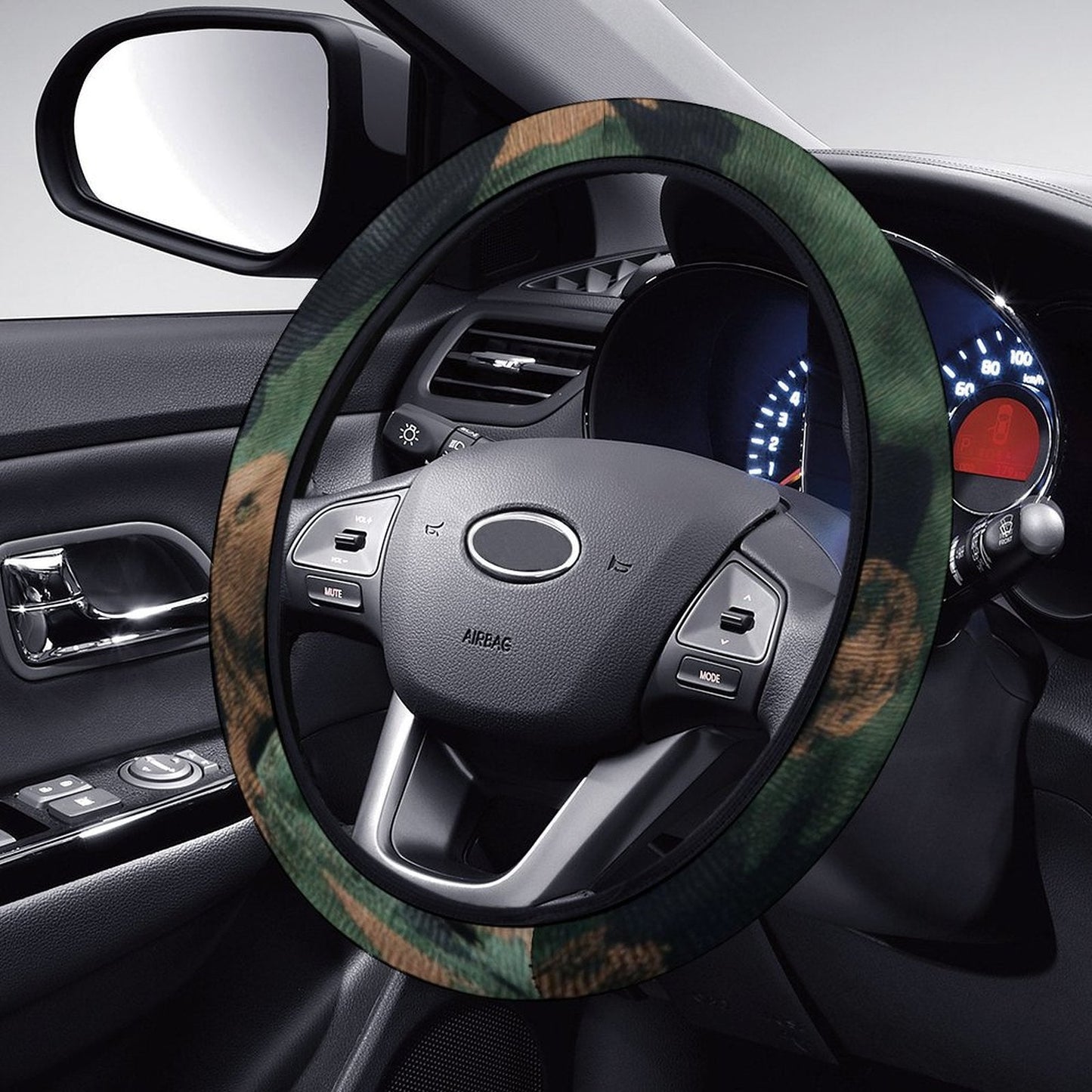 Funda para Volante Camuflaje Militar: Estilo Táctico