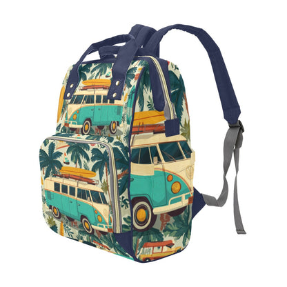 Mochila “Surf Trip” – Aventuras sobre ruedas y olas