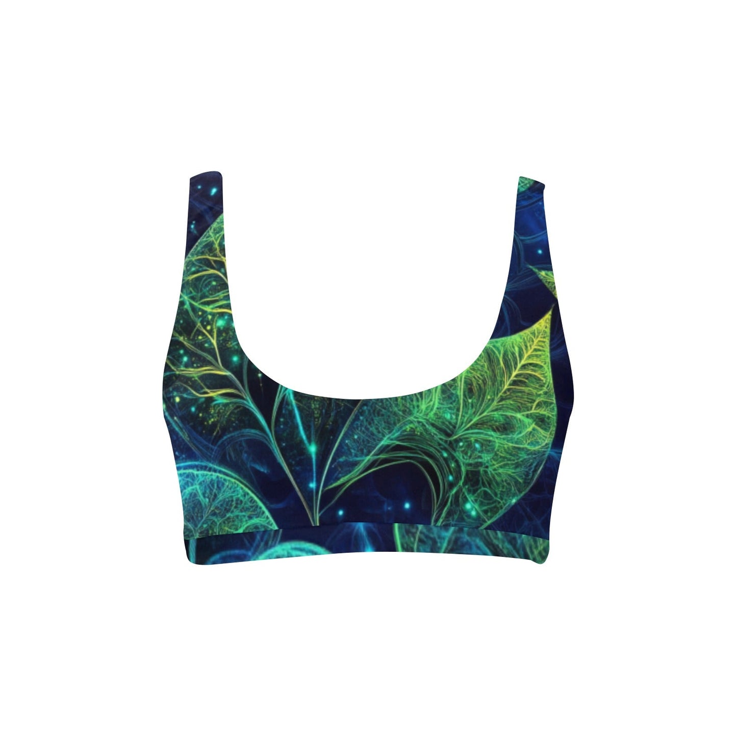 Sujetador Deportivo Algas Marinas: Estilo y Soporte