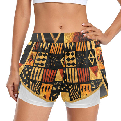 Pantalones Cortos Deportivos Tribales: Comodidad y Estilo Étnico