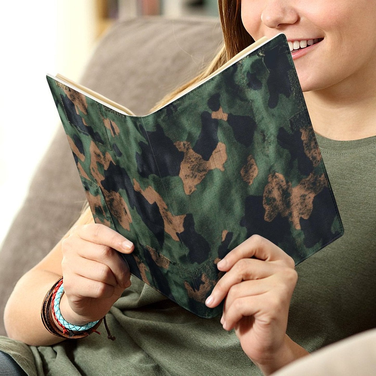 Cubierta de Cuaderno Personalizado Militar (A5): Diseño Táctico